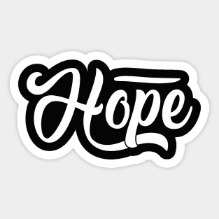 Hope Sticker